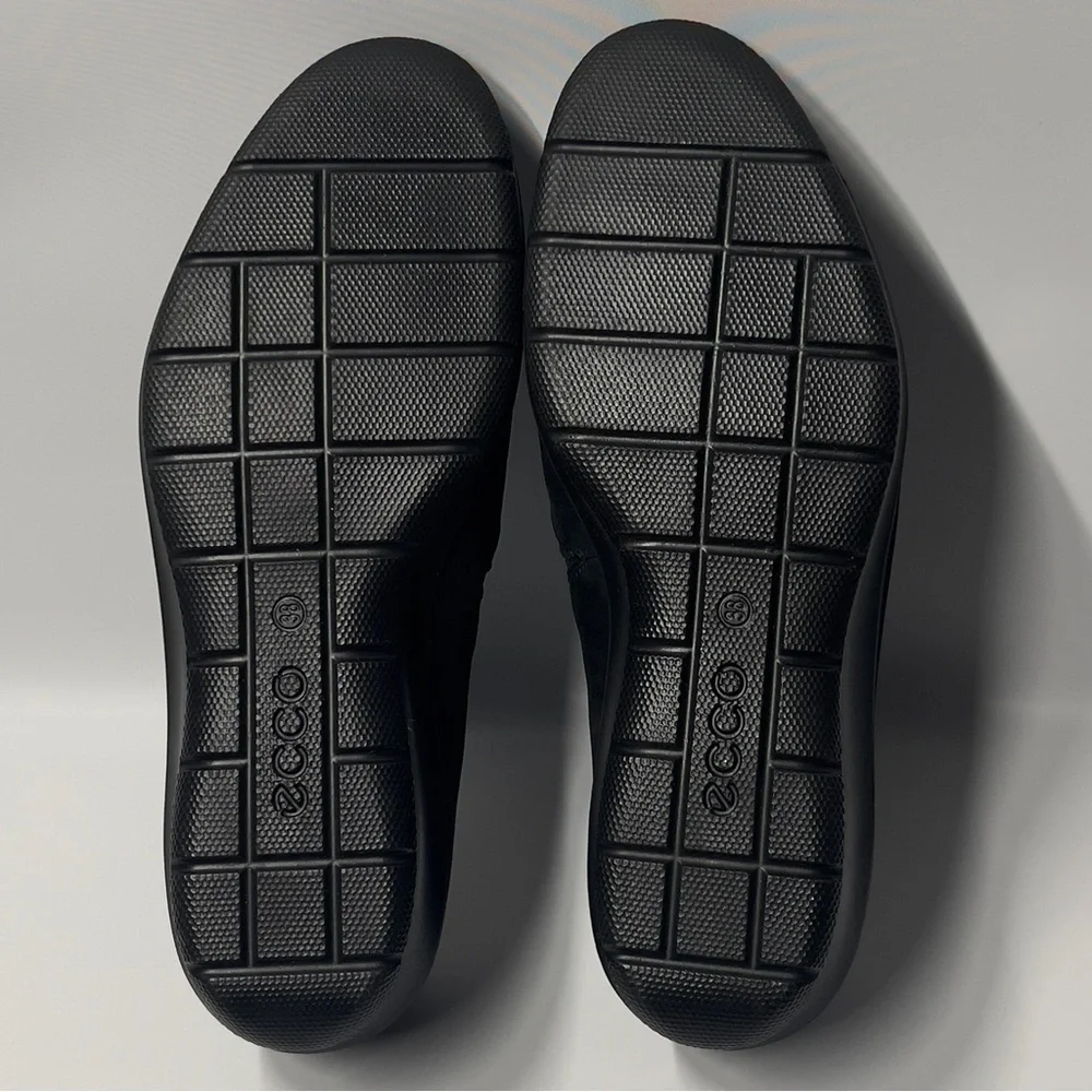 ECCO women’s Size EU 38 US 7 1/2 Black Ballet Flats